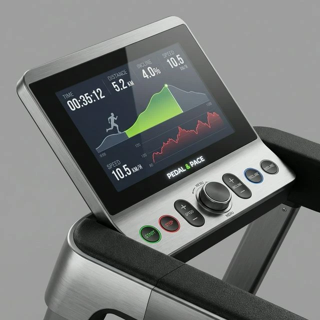 Treadmill Console - Smart HD Touchscreen Interface